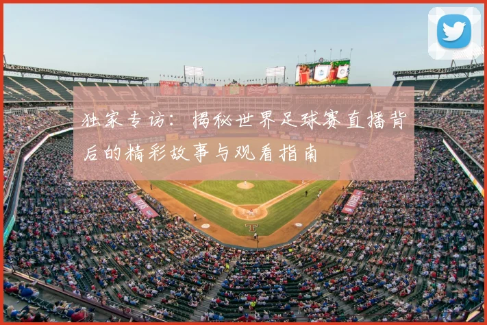 独家专访:揭秘世界足球赛直播背后的精彩故事与观看指南
